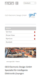Mobile Screenshot of ged.de
