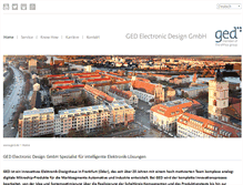 Tablet Screenshot of ged.de